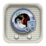 anime radio android application logo